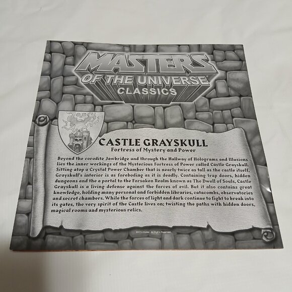 Castle Grayskull Masters of the Universe Classics Map Fortress of Mystery Power - Picture 1 of 2